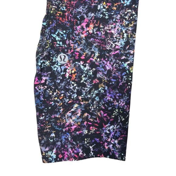 Lululemon Fast and Free High-Rise Crop 23" Floral Spray Leggings Size 2 - Picture 6 of 7